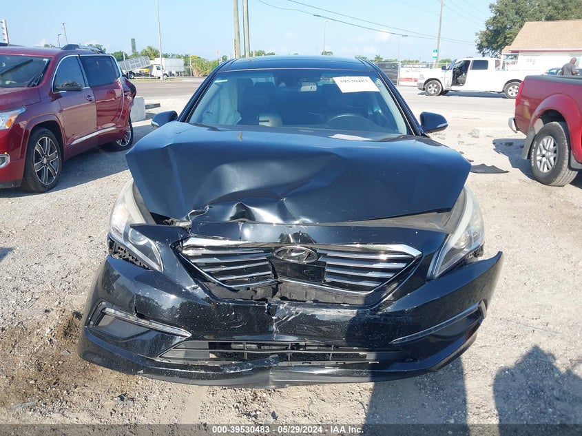 2015 Hyundai Sonata Limited VIN: 5NPE34AF9FH145489 Lot: 39530483
