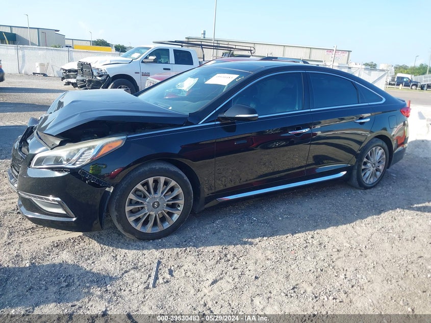 2015 Hyundai Sonata Limited VIN: 5NPE34AF9FH145489 Lot: 39530483