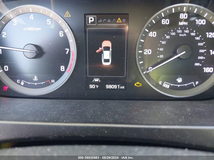 2015 Hyundai Sonata Limited VIN: 5NPE34AF9FH145489 Lot: 39530483