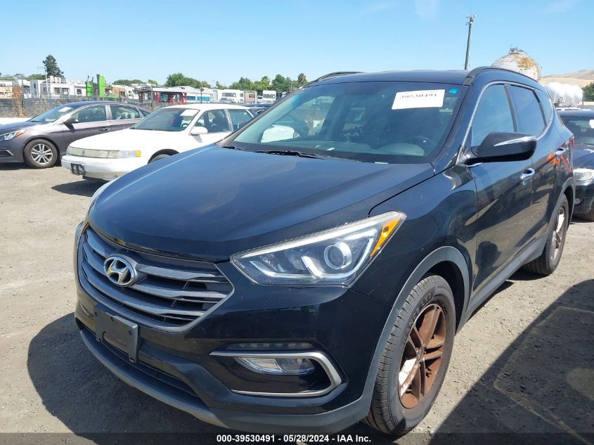 2017 Hyundai Santa Fe Sport 2.4L VIN: 5XYZU3LB1HG388694 Lot: 39530491