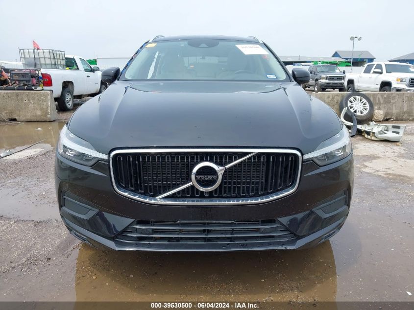 2021 Volvo Xc60 T5 Momentum VIN: YV4102RK4M1875292 Lot: 39530500