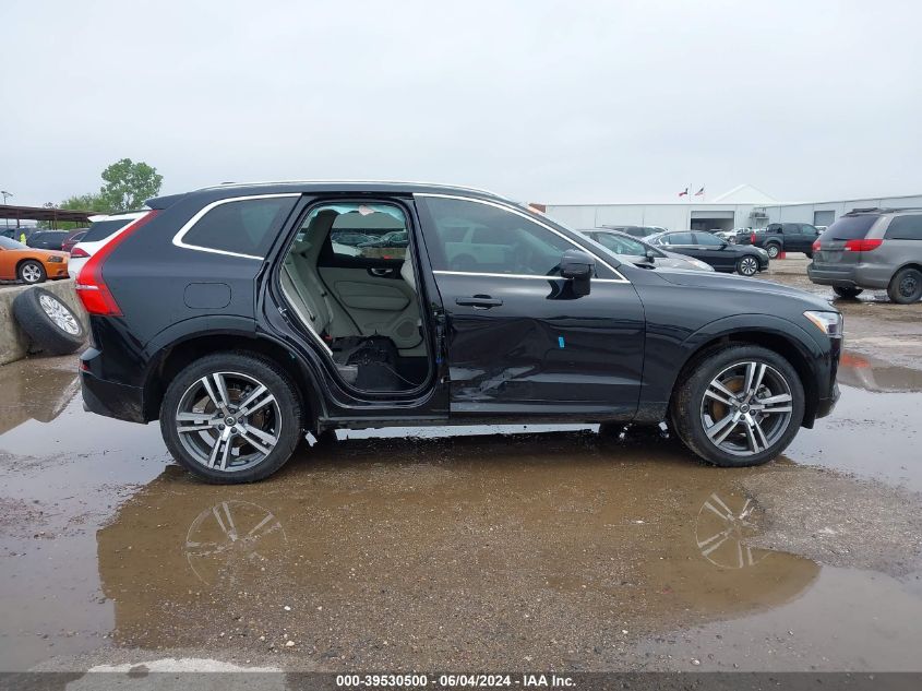 2021 Volvo Xc60 T5 Momentum VIN: YV4102RK4M1875292 Lot: 39530500