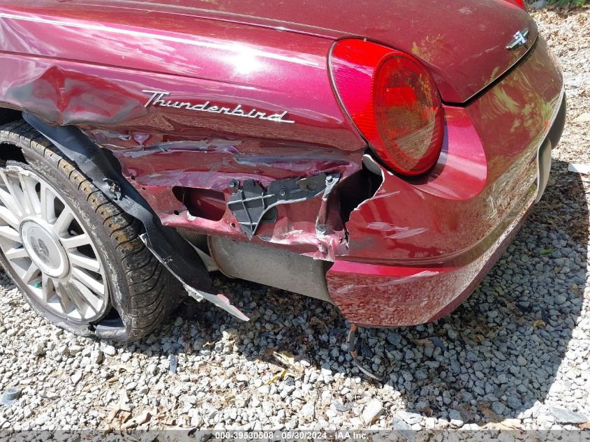 2004 Ford Thunderbird VIN: 1FAHP60A14Y107761 Lot: 39530508