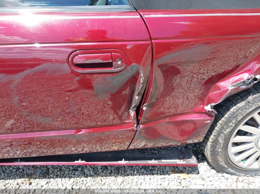 2004 Ford Thunderbird VIN: 1FAHP60A14Y107761 Lot: 39530508