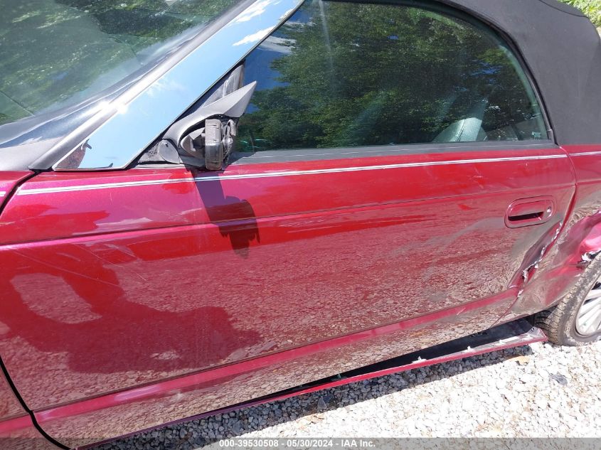 2004 Ford Thunderbird VIN: 1FAHP60A14Y107761 Lot: 39530508