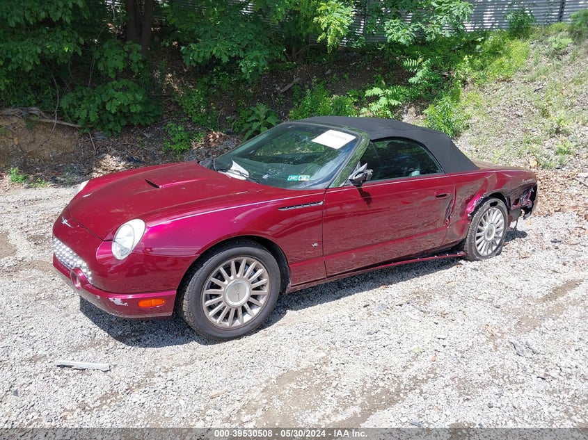 2004 Ford Thunderbird VIN: 1FAHP60A14Y107761 Lot: 39530508