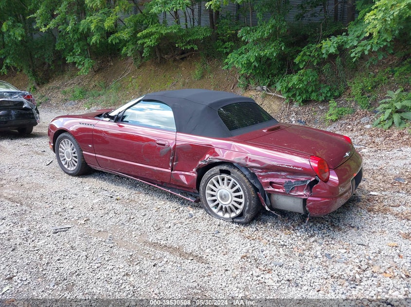 2004 Ford Thunderbird VIN: 1FAHP60A14Y107761 Lot: 39530508