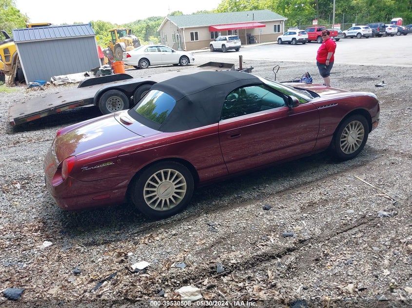 2004 Ford Thunderbird VIN: 1FAHP60A14Y107761 Lot: 39530508