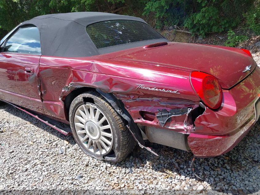 2004 Ford Thunderbird VIN: 1FAHP60A14Y107761 Lot: 39530508