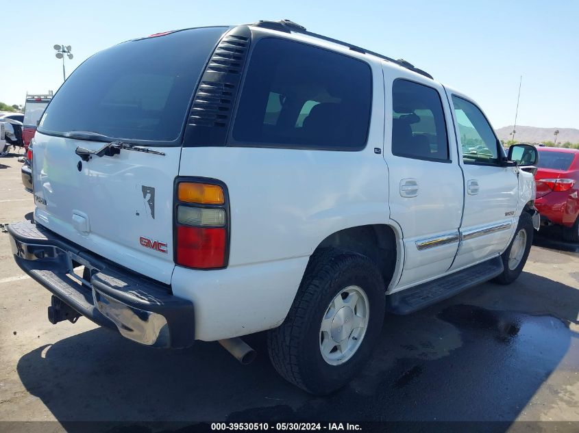 2004 GMC Yukon VIN: 1GKEC13T84R196087 Lot: 39530510