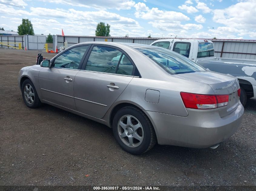 2006 Hyundai Sonata Gls V6/Lx V6 VIN: 5NPEU46F16H140079 Lot: 39530517