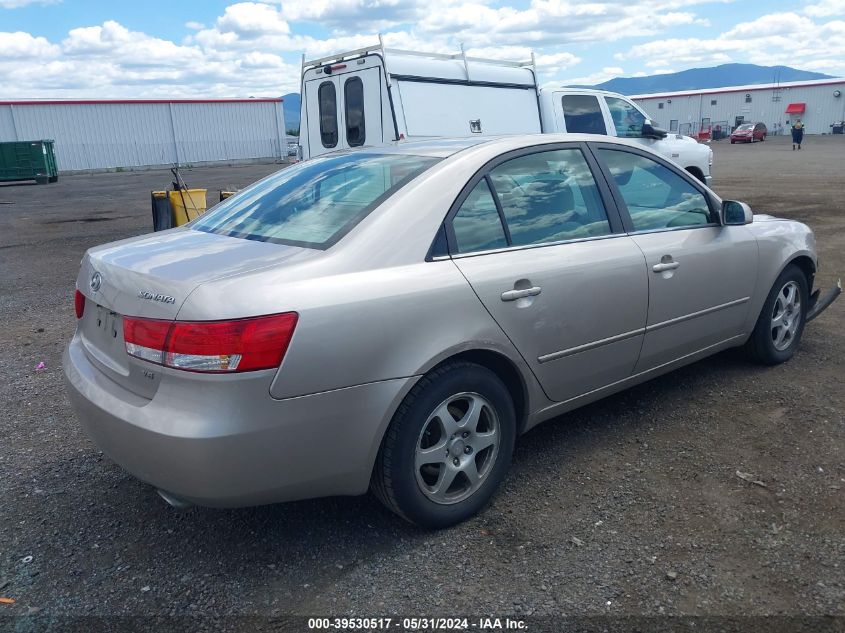 2006 Hyundai Sonata Gls V6/Lx V6 VIN: 5NPEU46F16H140079 Lot: 39530517