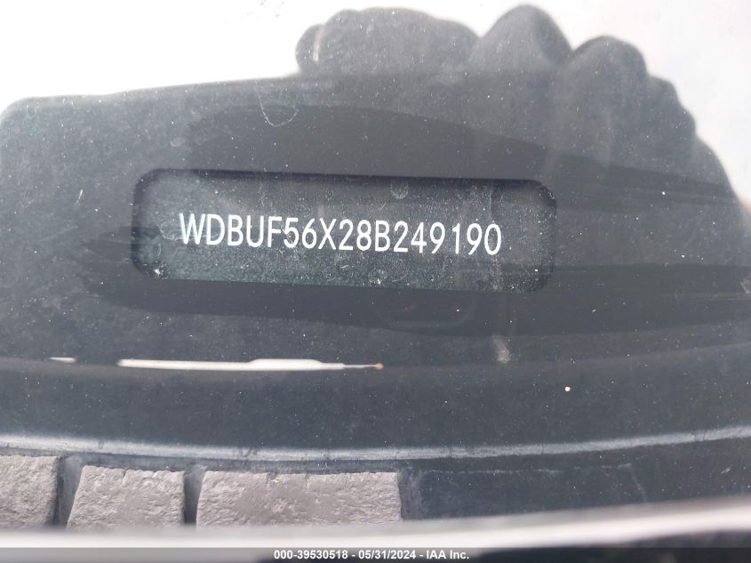 WDBUF65X28B249190 2008 Mercedes-Benz E 350