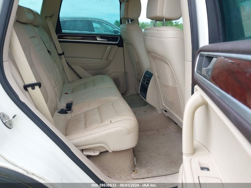2011 Volkswagen Touareg Vr6 Lux VIN: WVGFF9BP1BD007280 Lot: 39530532