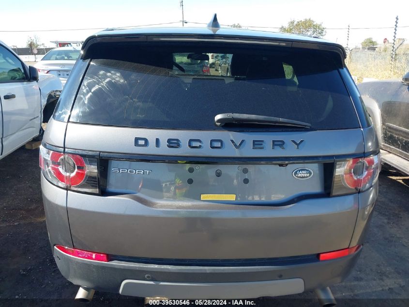 2019 Land Rover Discovery Sport Se VIN: SALCP2FX5KH811203 Lot: 39530546