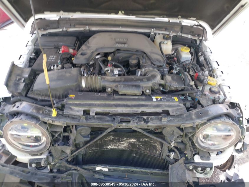 2021 Jeep Wrangler Unlimited High Altitude 4X4 VIN: 1C4HJXEG8MW571155 Lot: 39530549