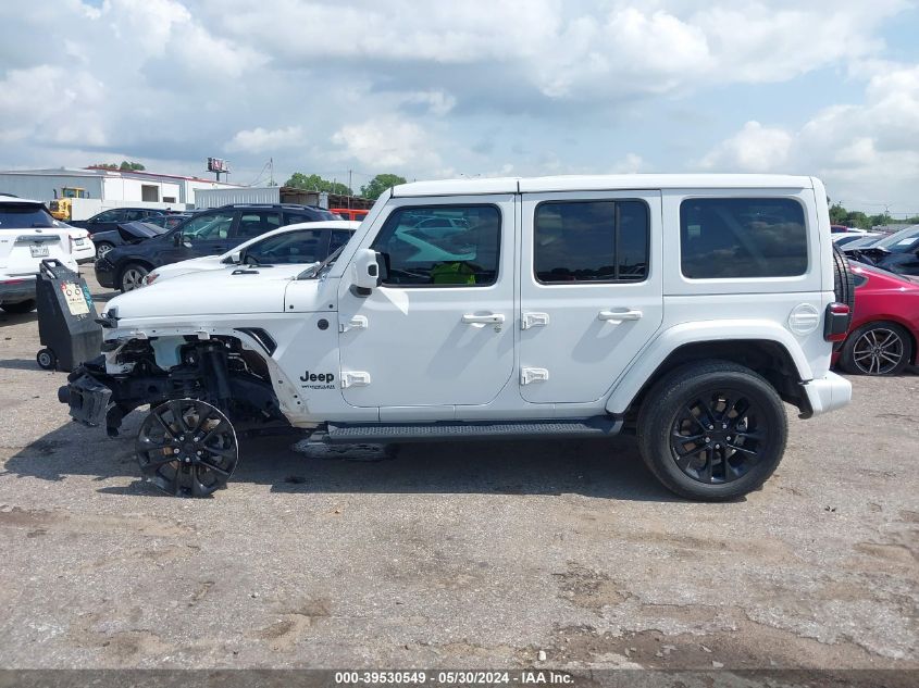2021 Jeep Wrangler Unlimited High Altitude 4X4 VIN: 1C4HJXEG8MW571155 Lot: 39530549