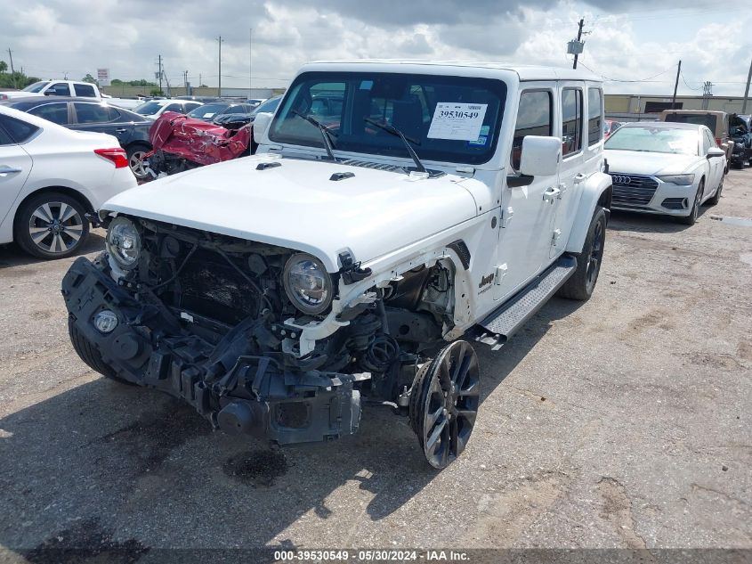 2021 Jeep Wrangler Unlimited High Altitude 4X4 VIN: 1C4HJXEG8MW571155 Lot: 39530549