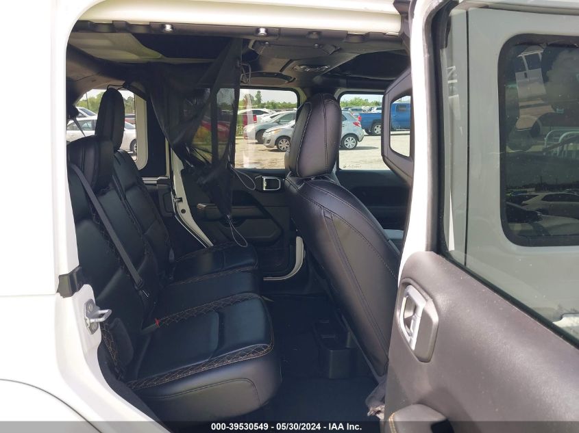 2021 Jeep Wrangler Unlimited High Altitude 4X4 VIN: 1C4HJXEG8MW571155 Lot: 39530549