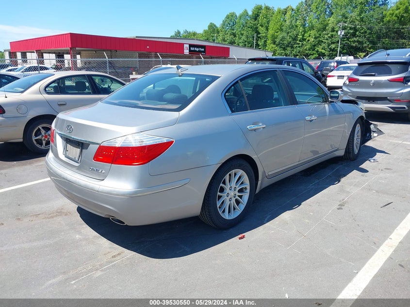 2011 Hyundai Genesis 3.8 VIN: KMHGC4DE1BU131674 Lot: 39530550