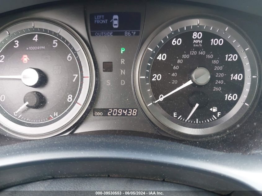 2008 Lexus Es 350 VIN: JTHBJ46G482222430 Lot: 39530553