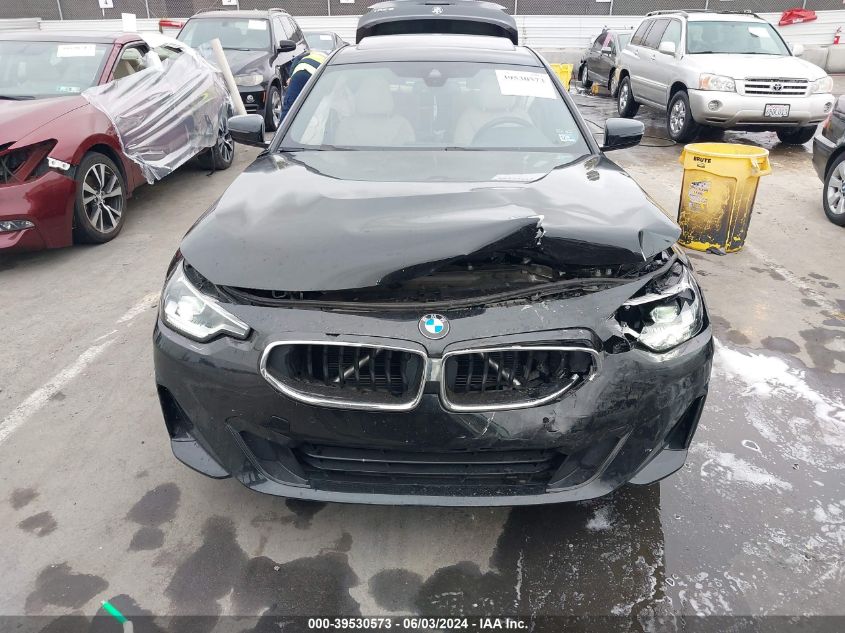 2022 BMW 230 I VIN: 3MW23CM01N8C18082 Lot: 39530573