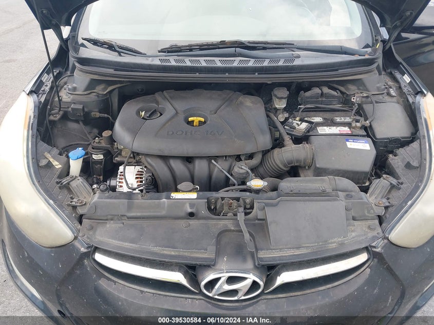 2012 Hyundai Elantra Limited (Ulsan Plant) VIN: KMHDH4AE3CU194138 Lot: 39530584