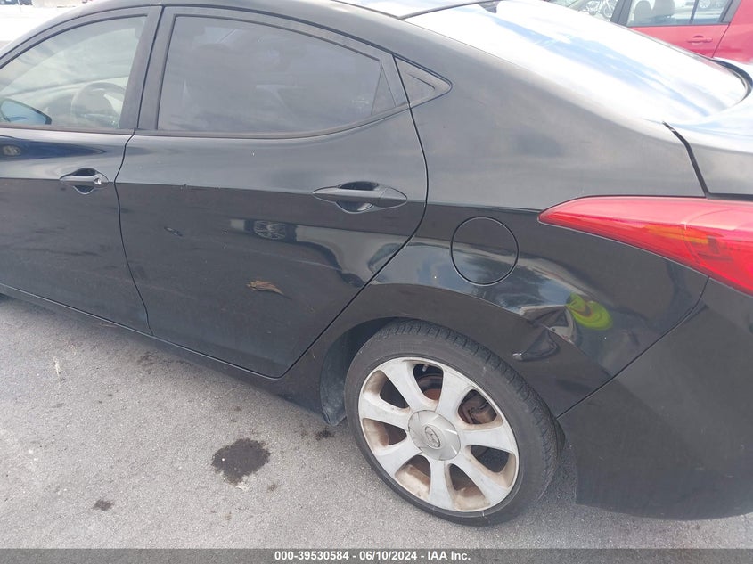 2012 Hyundai Elantra Limited (Ulsan Plant) VIN: KMHDH4AE3CU194138 Lot: 39530584