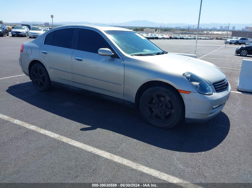 2004 Infiniti G35X VIN: JNKCV51F44M702396 Lot: 39530589