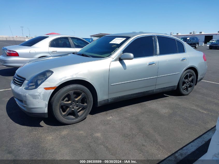 2004 Infiniti G35X VIN: JNKCV51F44M702396 Lot: 39530589