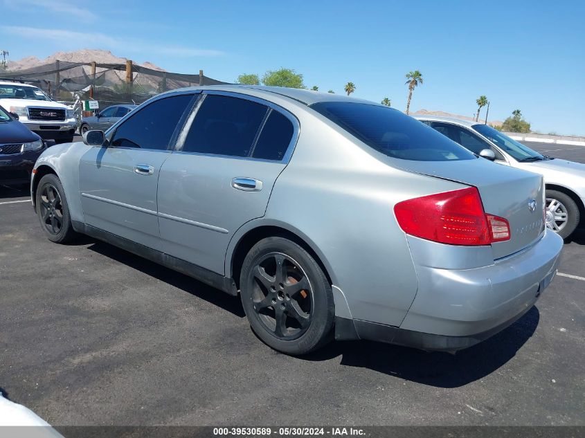 2004 Infiniti G35X VIN: JNKCV51F44M702396 Lot: 39530589