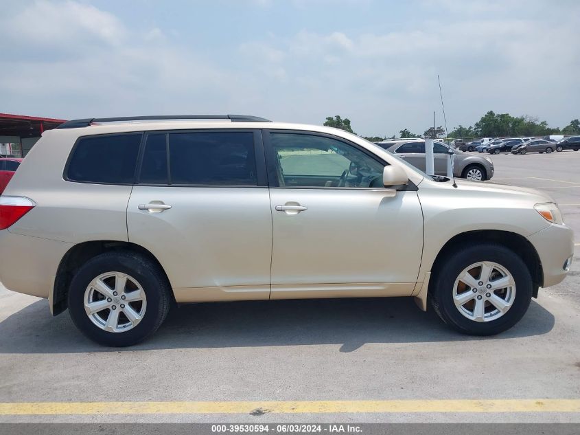 2009 Toyota Highlander VIN: JTEDS41A692089595 Lot: 39530594