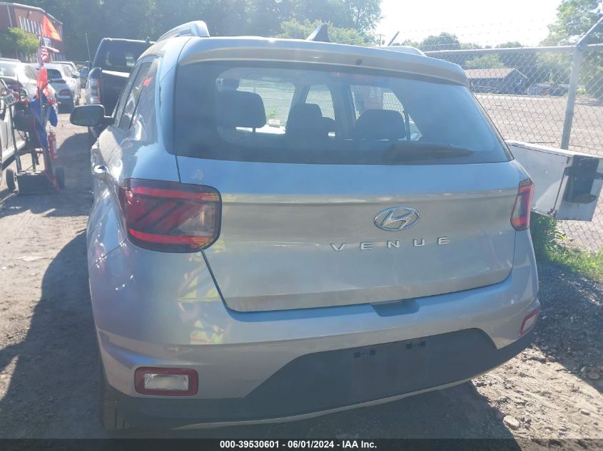 2020 Hyundai Venue Sel VIN: KMHRC8A32LU045682 Lot: 39530601