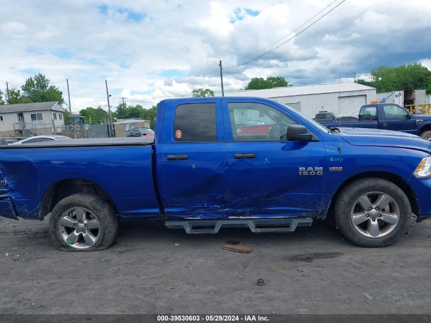 2018 Ram 1500 Express Quad Cab 4X4 6'4 Box VIN: 1C6RR7FT0JS309665 Lot: 39530603