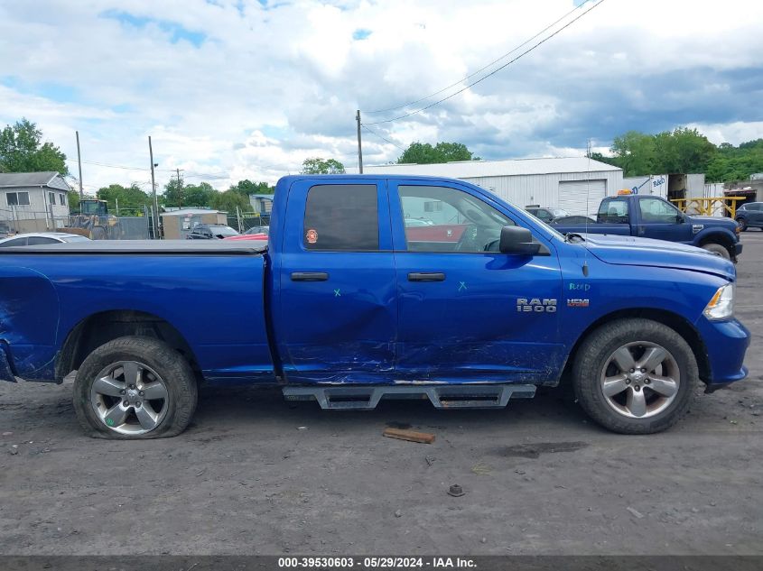 2018 Ram 1500 Express Quad Cab 4X4 6'4 Box VIN: 1C6RR7FT0JS309665 Lot: 39530603