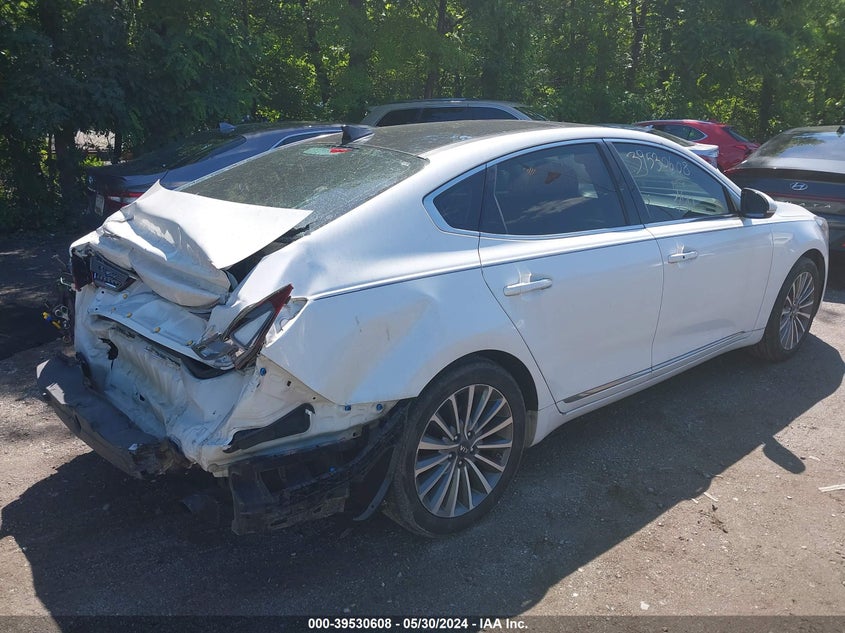 2017 Kia Cadenza Premium VIN: KNALC4J1XH506977 Lot: 39530608