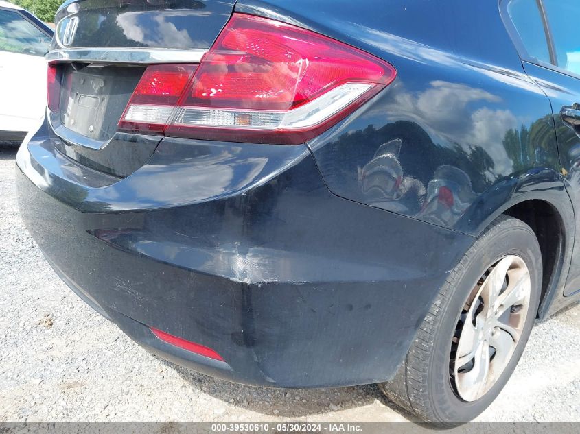 2014 Honda Civic Lx VIN: 19XFB2F52EE200394 Lot: 39530610