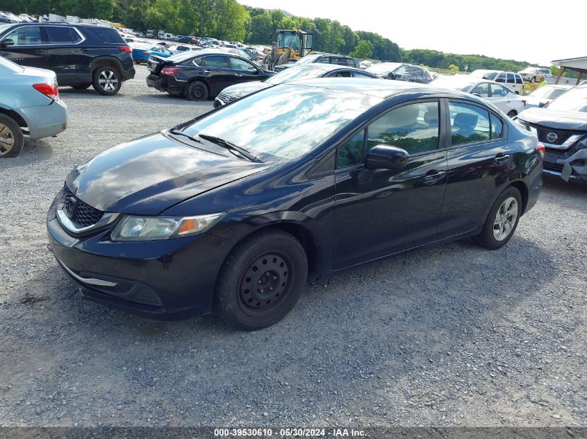 19XFB2F52EE200394 | 2014 HONDA CIVIC