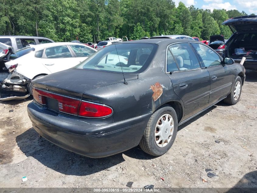 2004 Buick Century VIN: 2G4WS52J741152922 Lot: 39530615