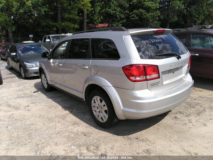 2013 Dodge Journey Se VIN: 3C4PDCAB7DT722434 Lot: 39530620