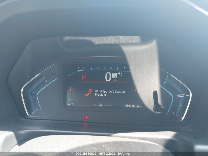 2022 Honda Odyssey Touring VIN: 5FNRL6H87NB025904 Lot: 39530632