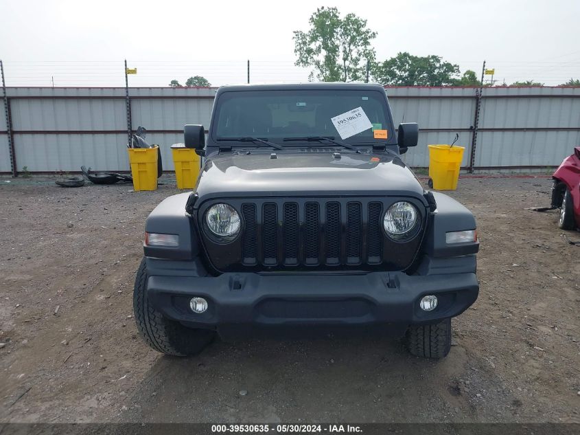 2021 Jeep Wrangler Unlimited Sport Altitude 4X4 VIN: 1C4HJXDG8MW590600 Lot: 39530635