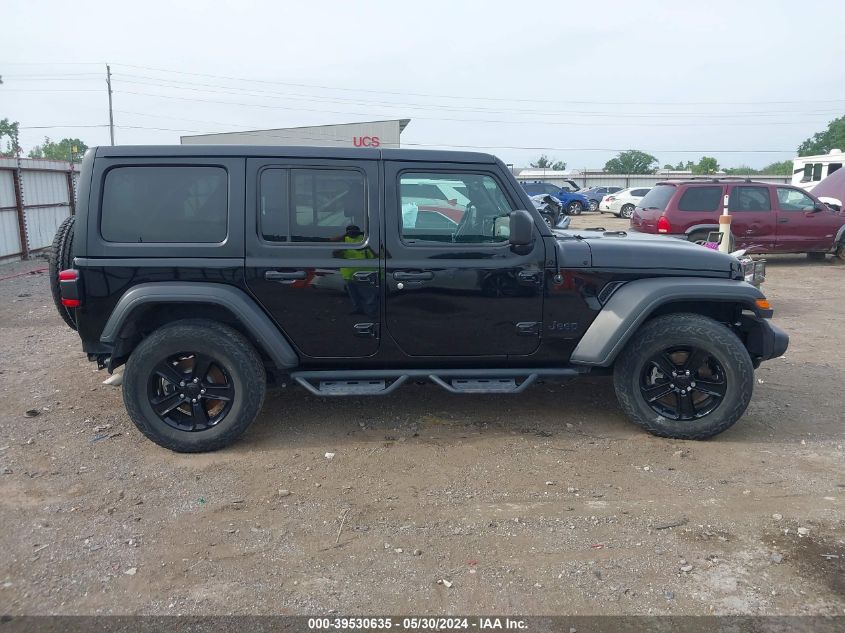 2021 Jeep Wrangler Unlimited Sport Altitude 4X4 VIN: 1C4HJXDG8MW590600 Lot: 39530635