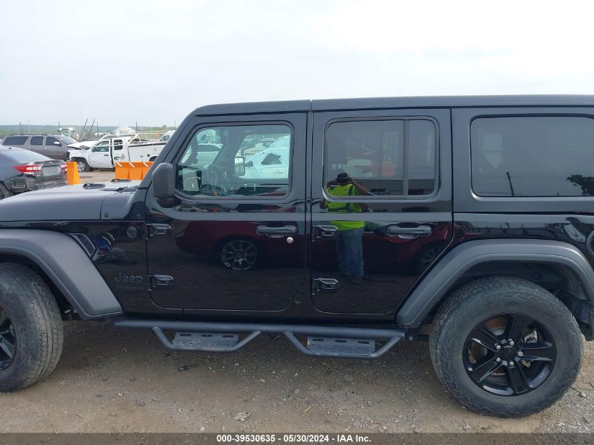 2021 Jeep Wrangler Unlimited Sport Altitude 4X4 VIN: 1C4HJXDG8MW590600 Lot: 39530635