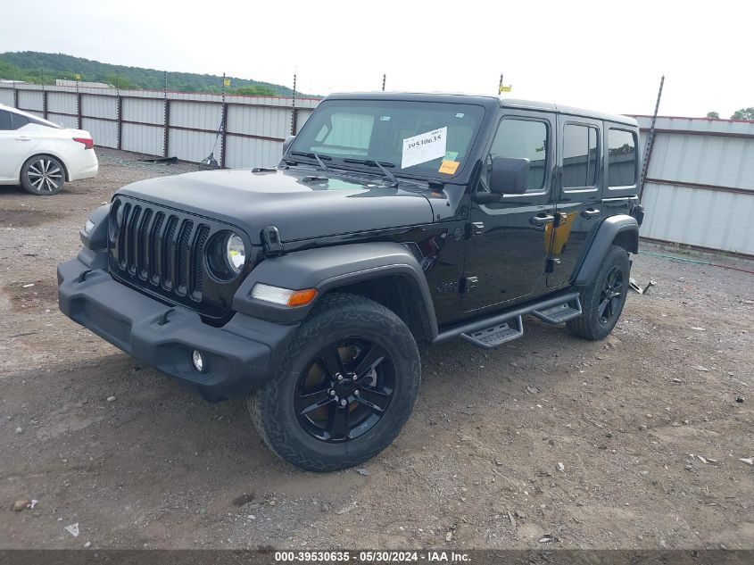 2021 Jeep Wrangler Unlimited Sport Altitude 4X4 VIN: 1C4HJXDG8MW590600 Lot: 39530635