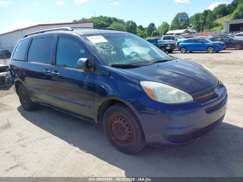 2005 Toyota Sienna Le VIN: 5TDZA23C25S287769 Lot: 39530655