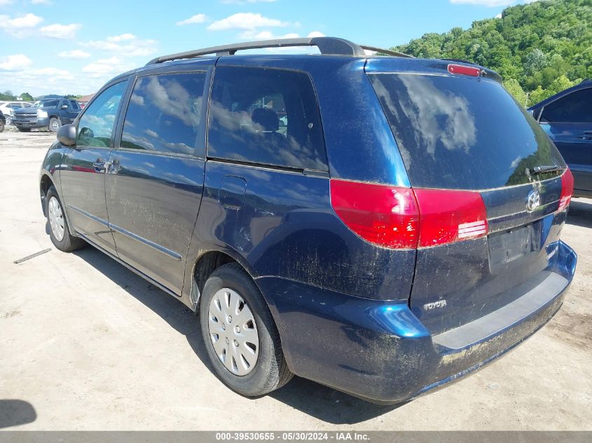 2005 Toyota Sienna Le VIN: 5TDZA23C25S287769 Lot: 39530655