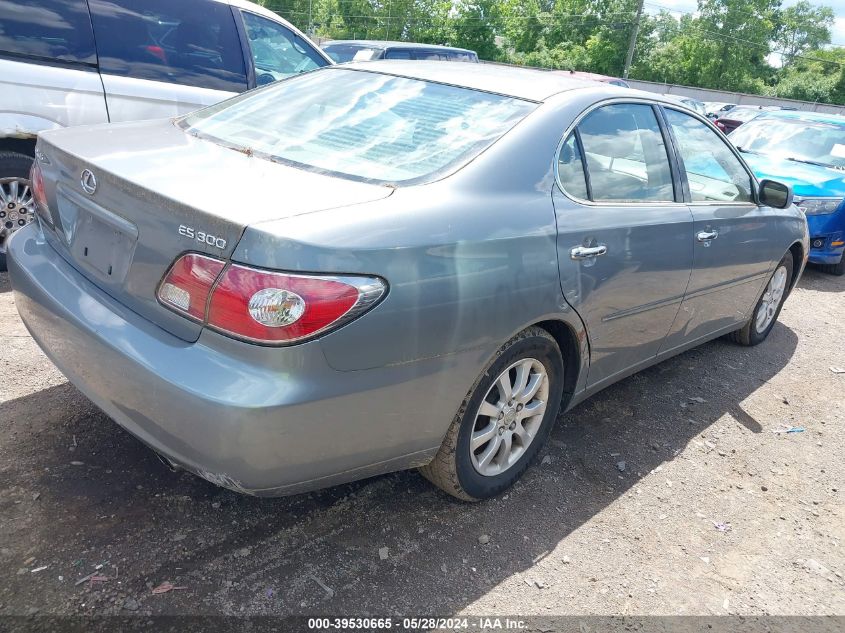 2002 Lexus Es 300 VIN: JTHBF30G325018356 Lot: 39530665