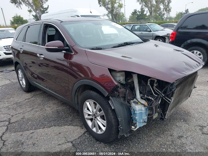 5XYPG4A5XKG488592 2019 KIA SORENTO - Image 1