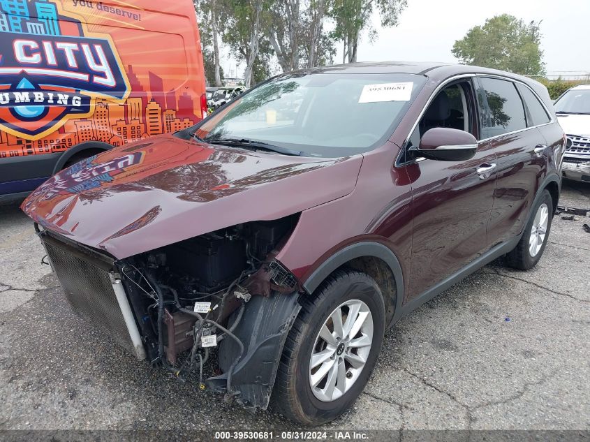 5XYPG4A5XKG488592 2019 KIA SORENTO - Image 2